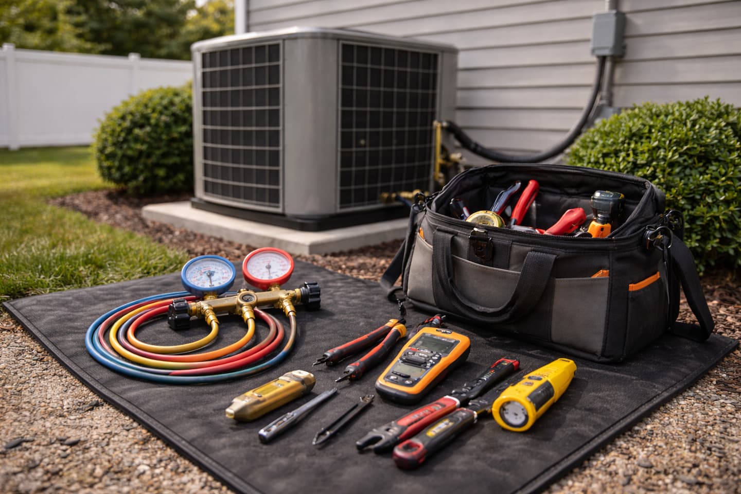 Diagnostic visit context for AC repair