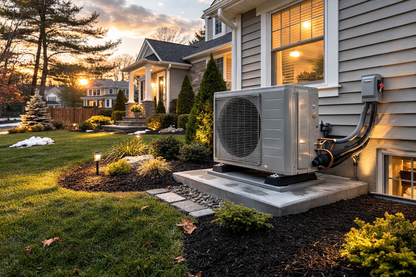 Heat pump installation option