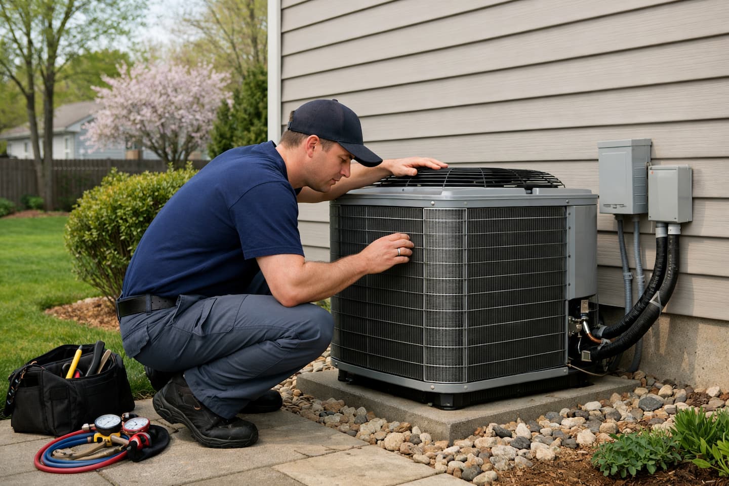 Spring HVAC maintenance cooling readiness