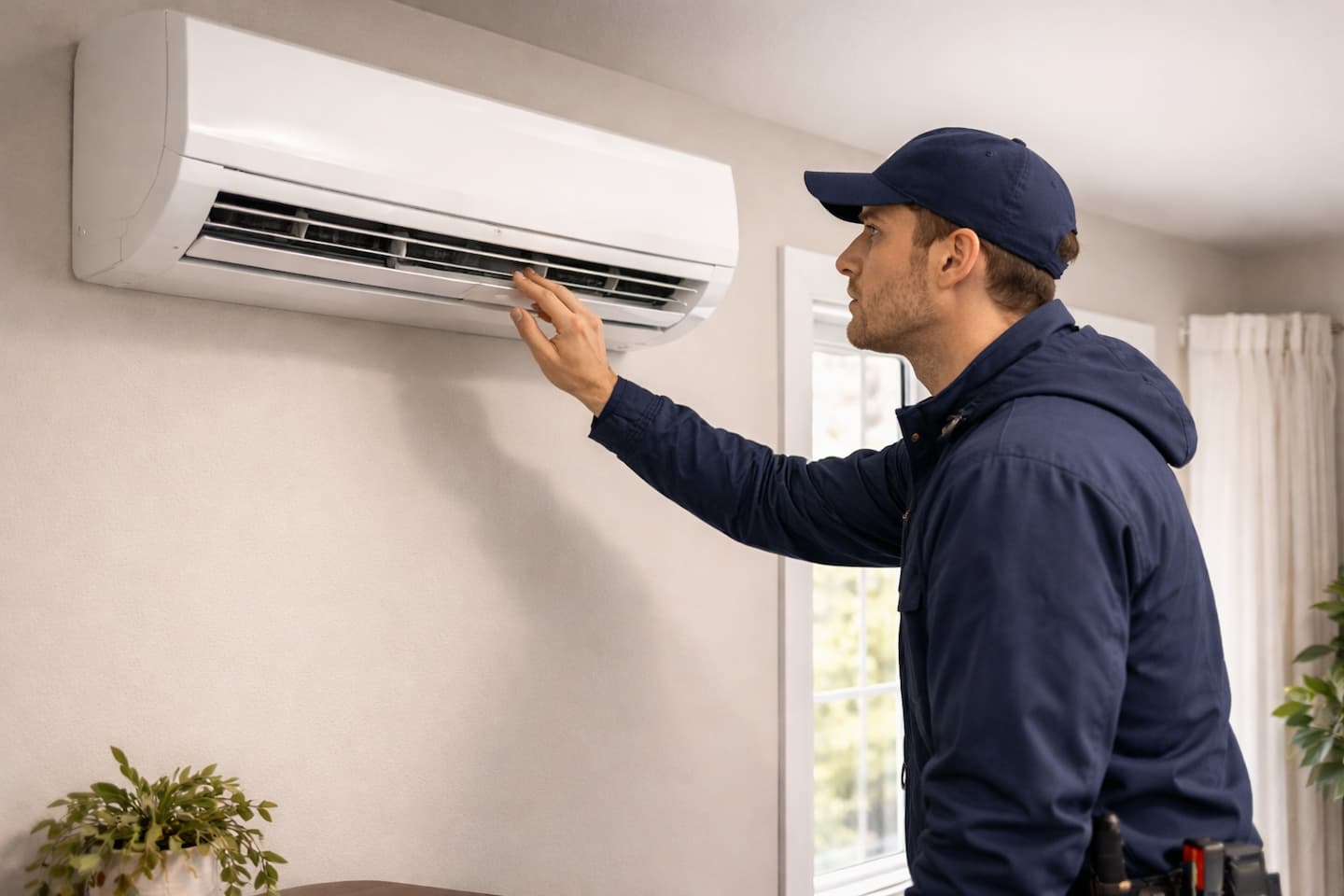 Ductless mini split maintenance service