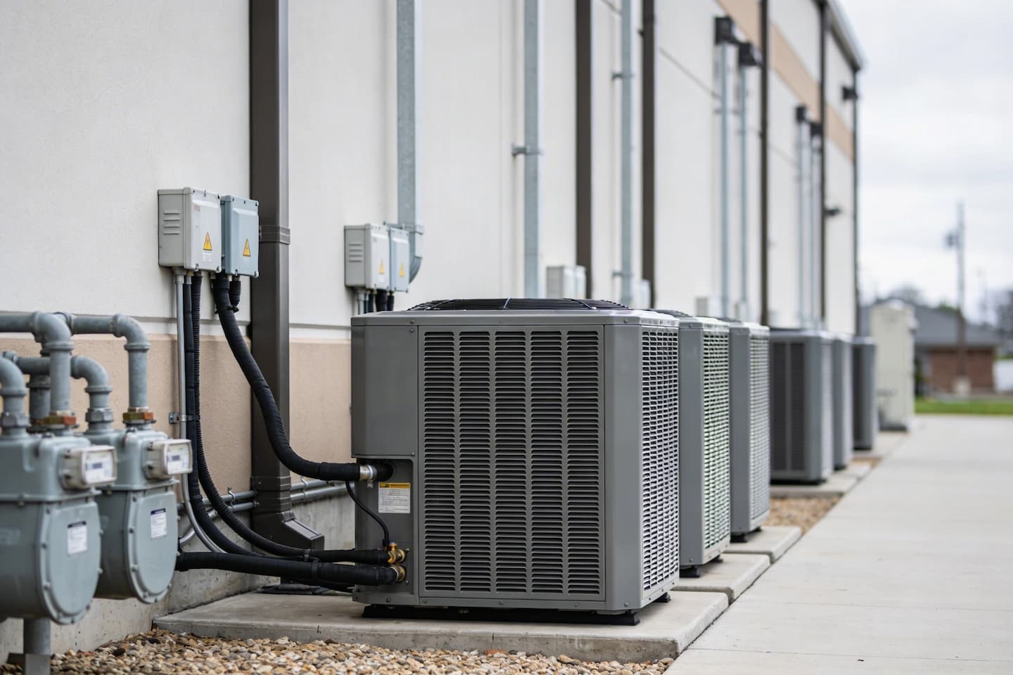 Split and central HVAC context