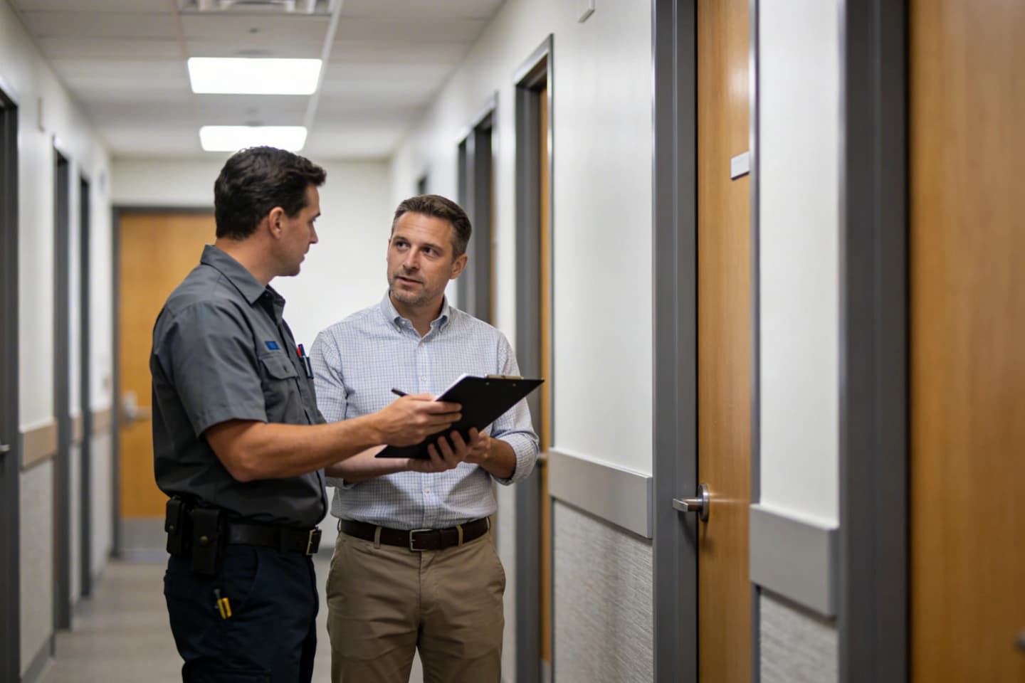 Property manager commercial HVAC support