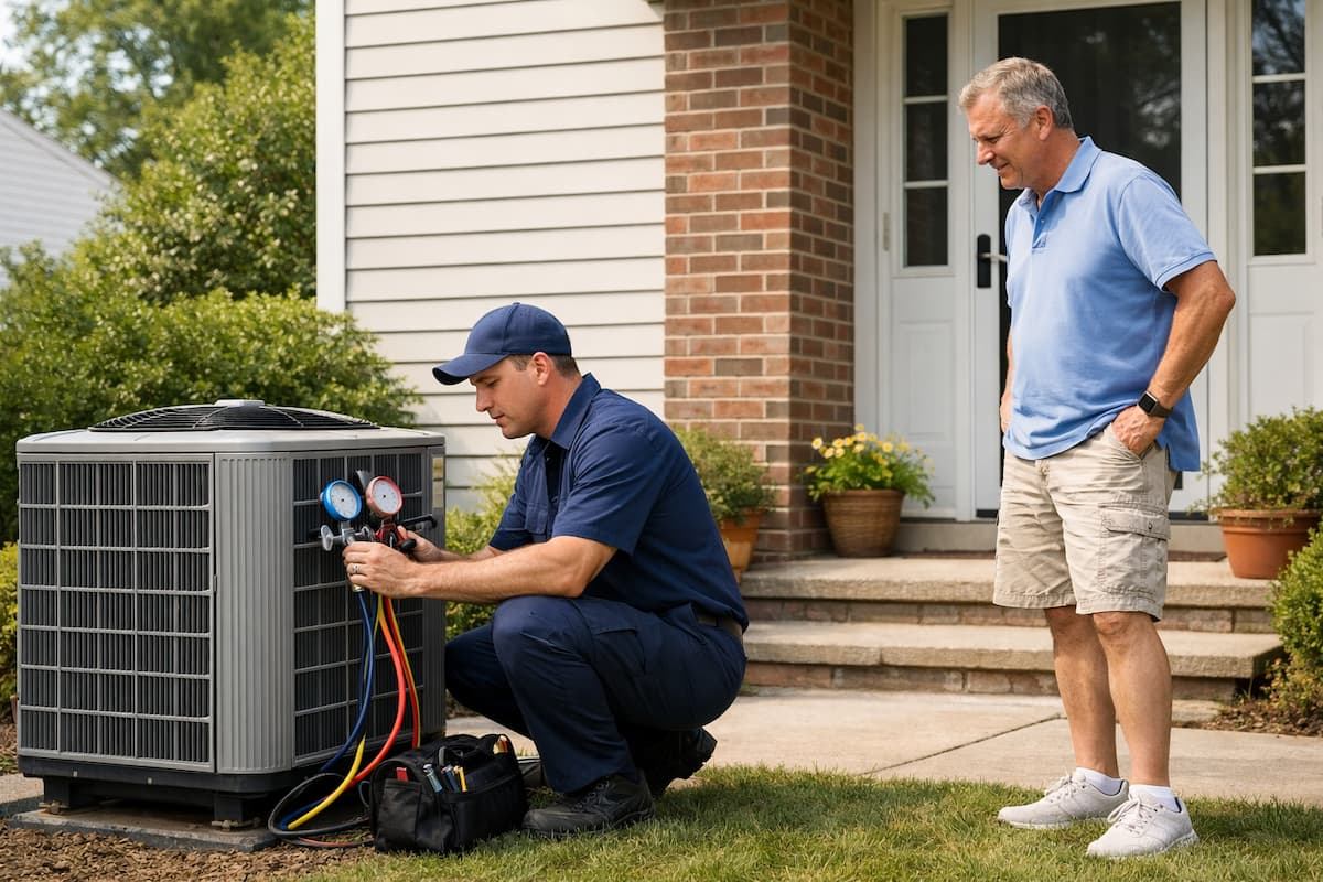 HVAC diagnostic service