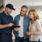 residential HVAC comfort diagnostic scene