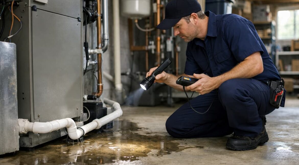 Why Is There Water Around My Indoor HVAC Unit