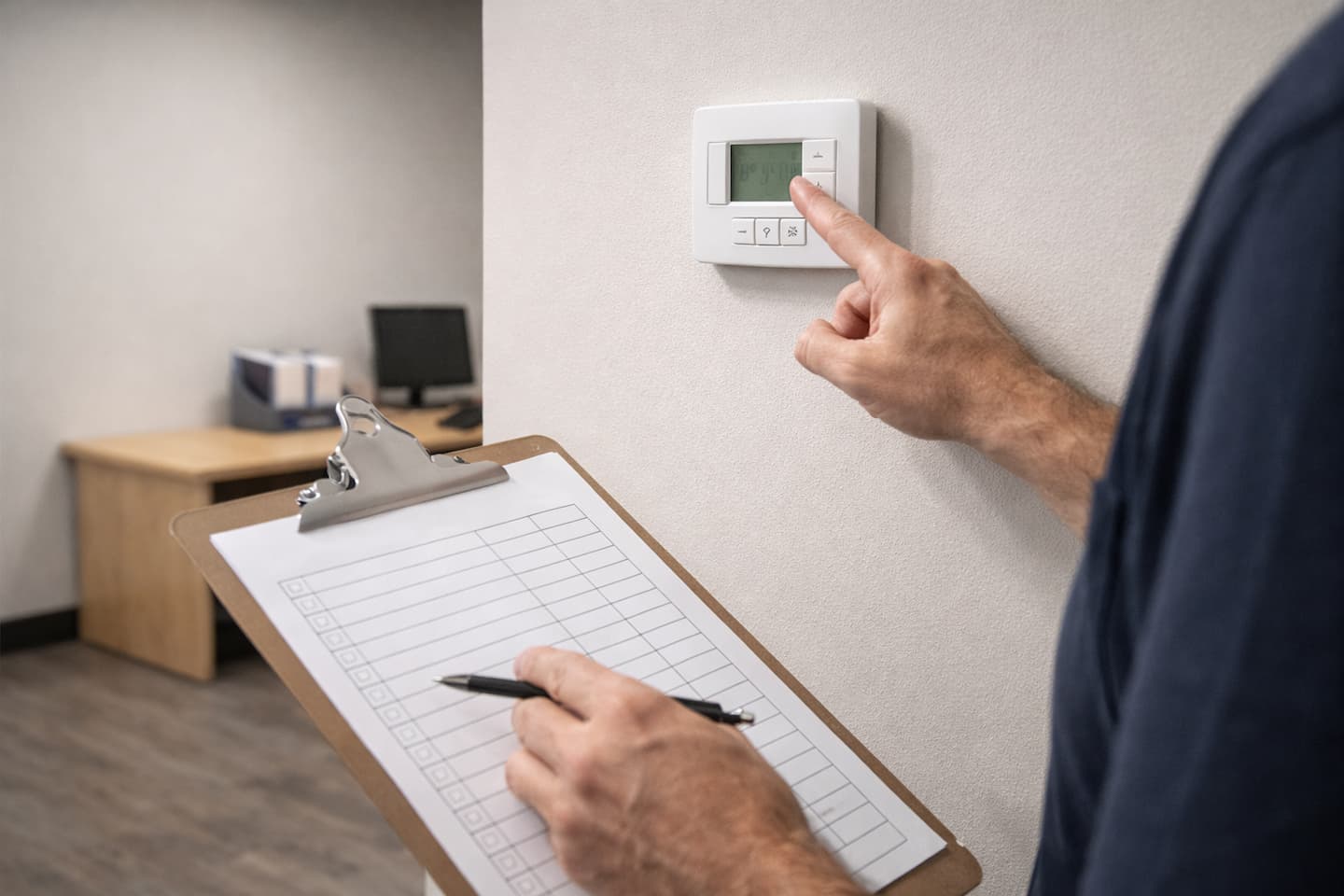 Thermostat photo reference for intake