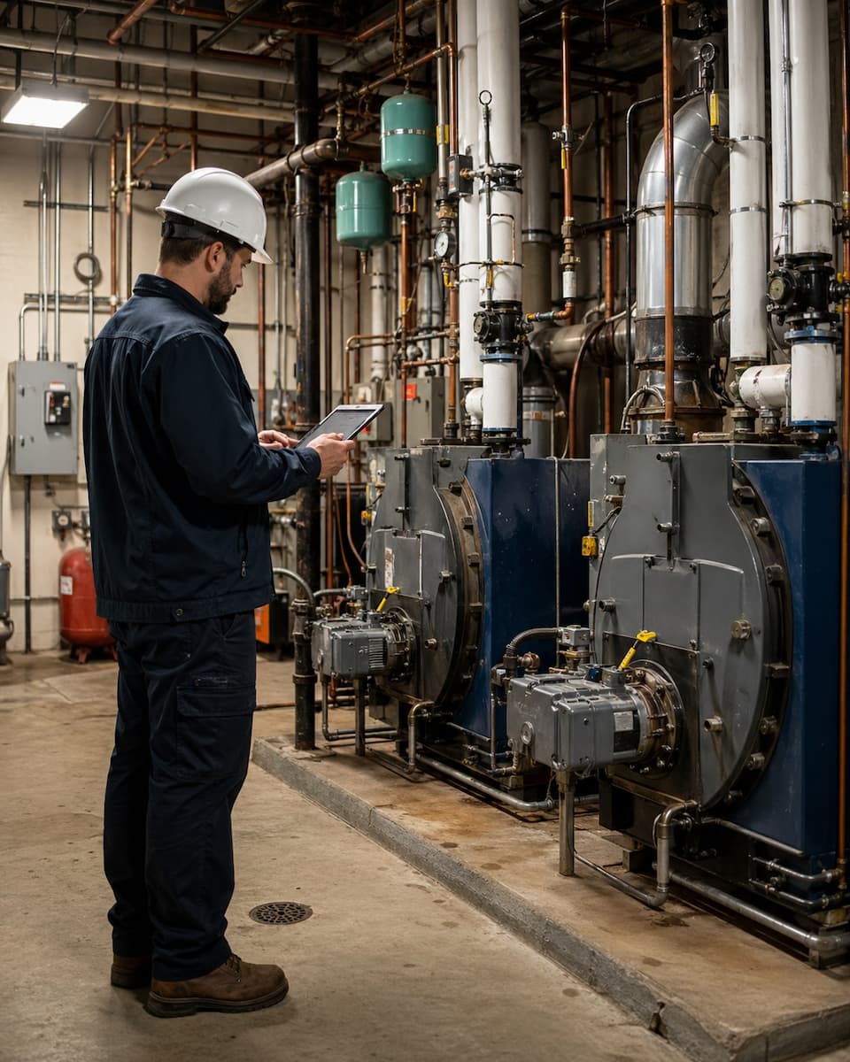 Commercial heating replacement planning for Linden NJ building