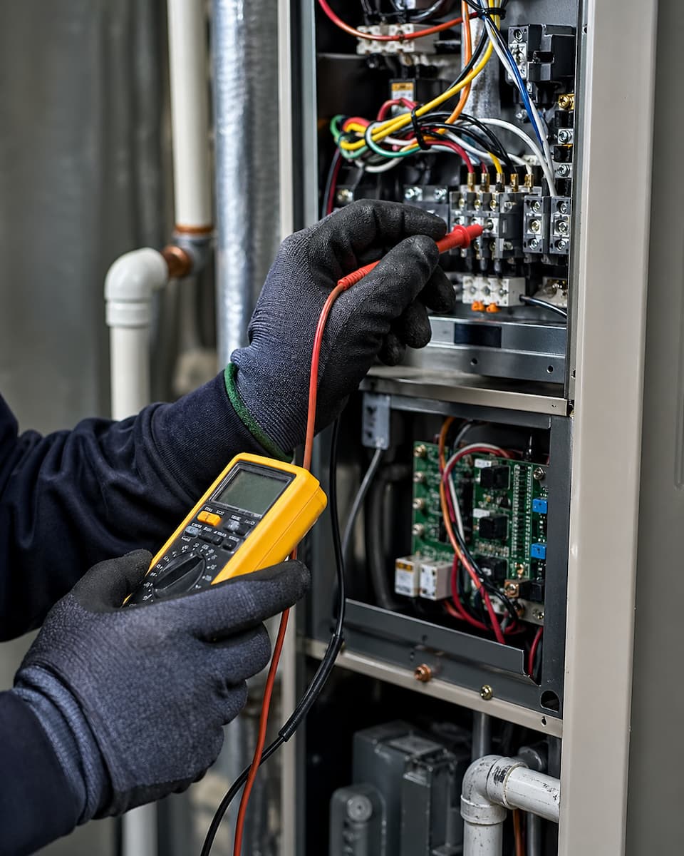 Emergency HVAC electrical and control diagnostics in Linden NJ