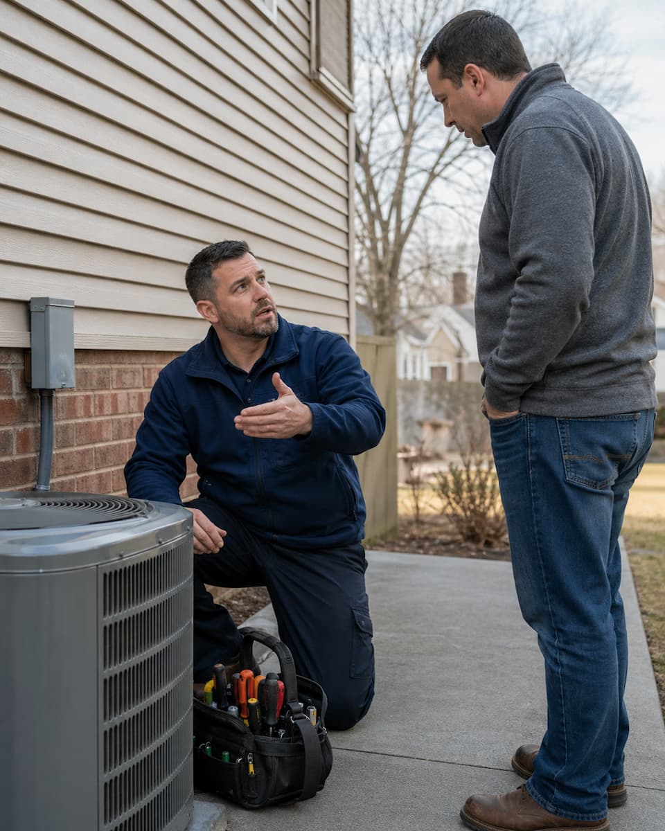 Emergency HVAC repair service near Linden NJ