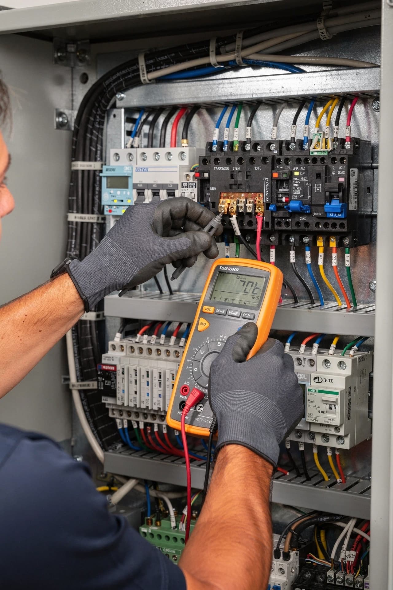 Commercial AHU electrical and control troubleshooting